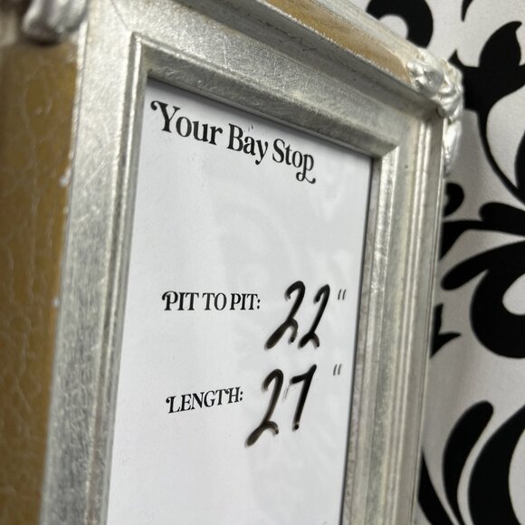 Chicos Women's Top Reversible Size Large Black White Paisley Pullover Sleeveless - Picture 7 of 8